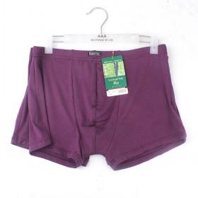 High Quality Men 's Purple Underwear Boxers Briefs Cotton Underwear Man Underwear Boxer Shorts