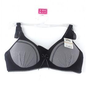 New Embroidery Women 's Sexy Seamless Bra,Charm Hygienical Design Bamboo Fiber Ladies Lace Brassiere ,34-40