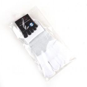 2013 New White Fashion Women Striped Toe Socks Cotton Candy Socks