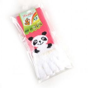 2013 New Panda Fashion Women Striped Toe Socks Cotton Candy Socks