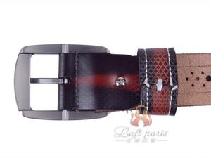Leather belt