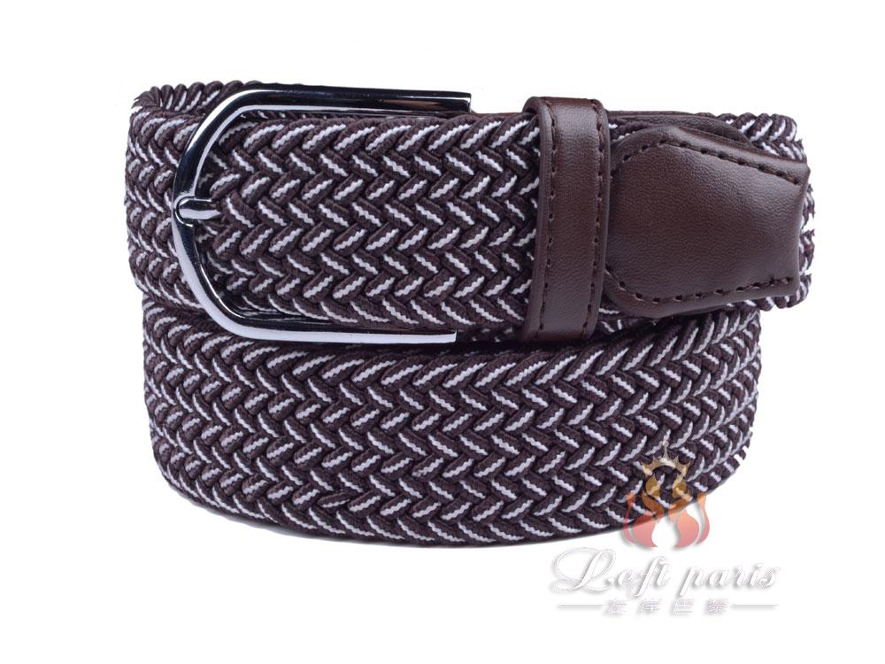 Waved elastic belt