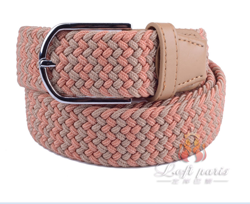 Waved elastic belt