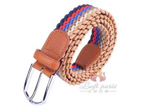 Waved elastic belt