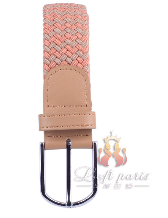 Waved elastic belt