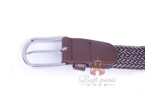 Waved elastic belt
