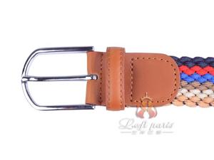 Waved elastic belt