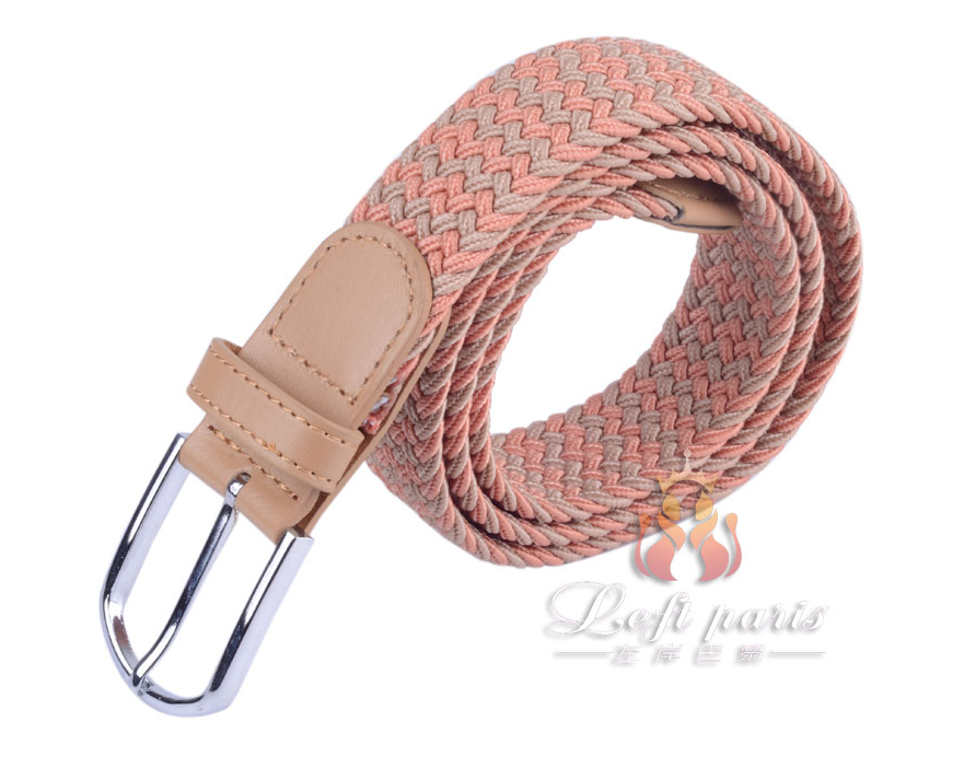 Waved elastic belt