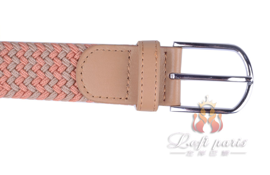 Waved elastic belt