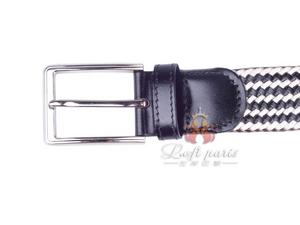 Waved woven belt