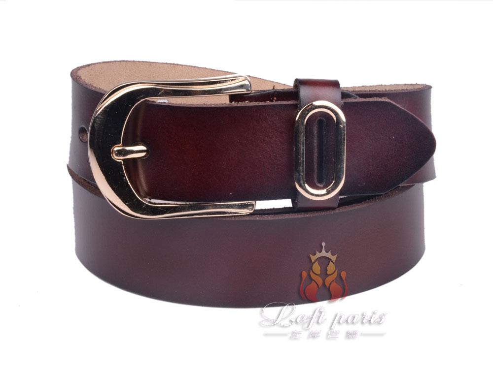 Women Belt with Alloy Buckle