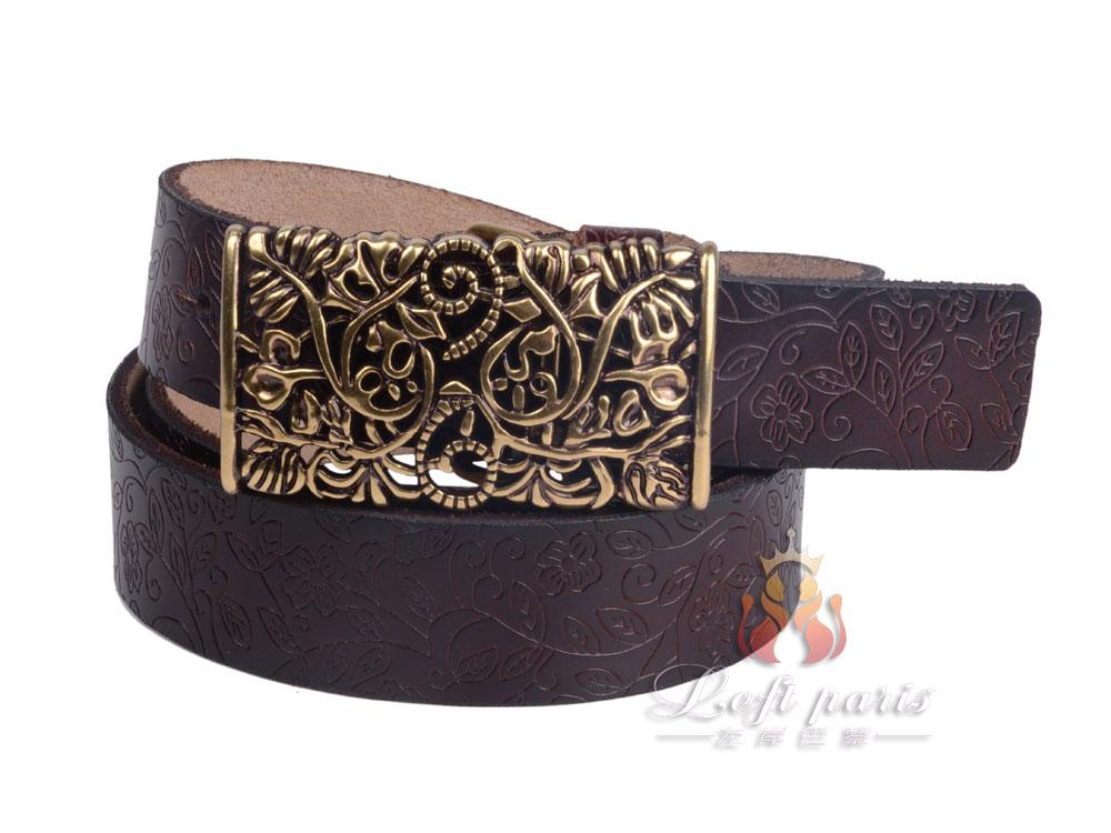 Women's Slide Buckle Belt
