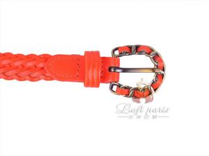 Regenation leather woven belt