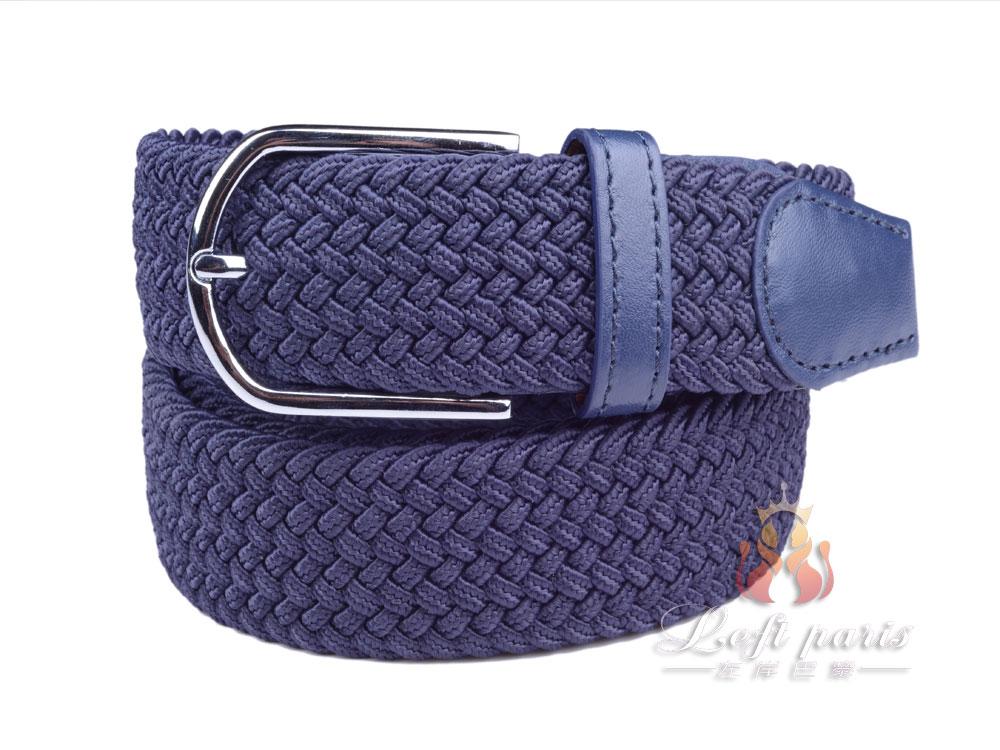 Waved elastic belt