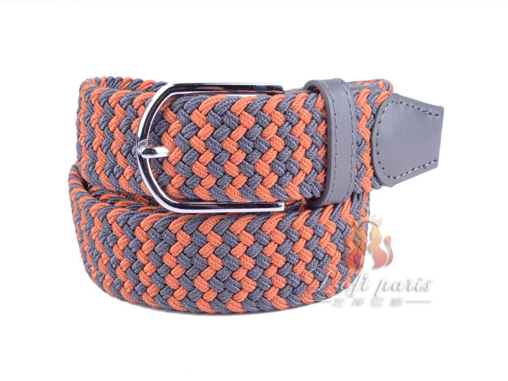 Waved elastic belt