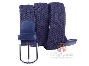 Waved elastic belt