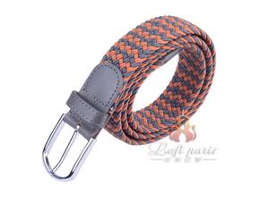 Waved elastic belt