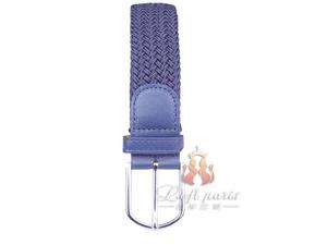 Waved elastic belt