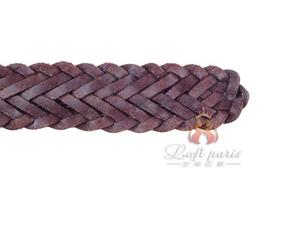 Waved elastic belt