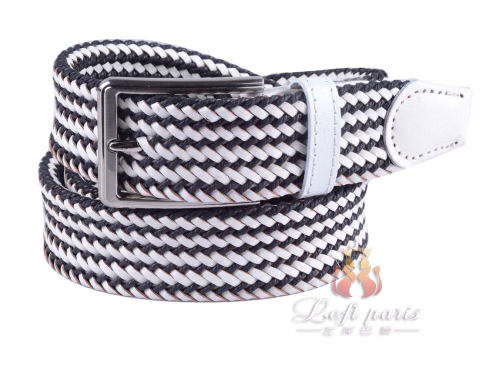 Waved woven belt