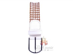 Waved woven belt