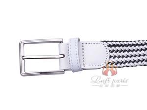Waved woven belt