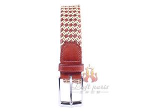 Waved woven belt