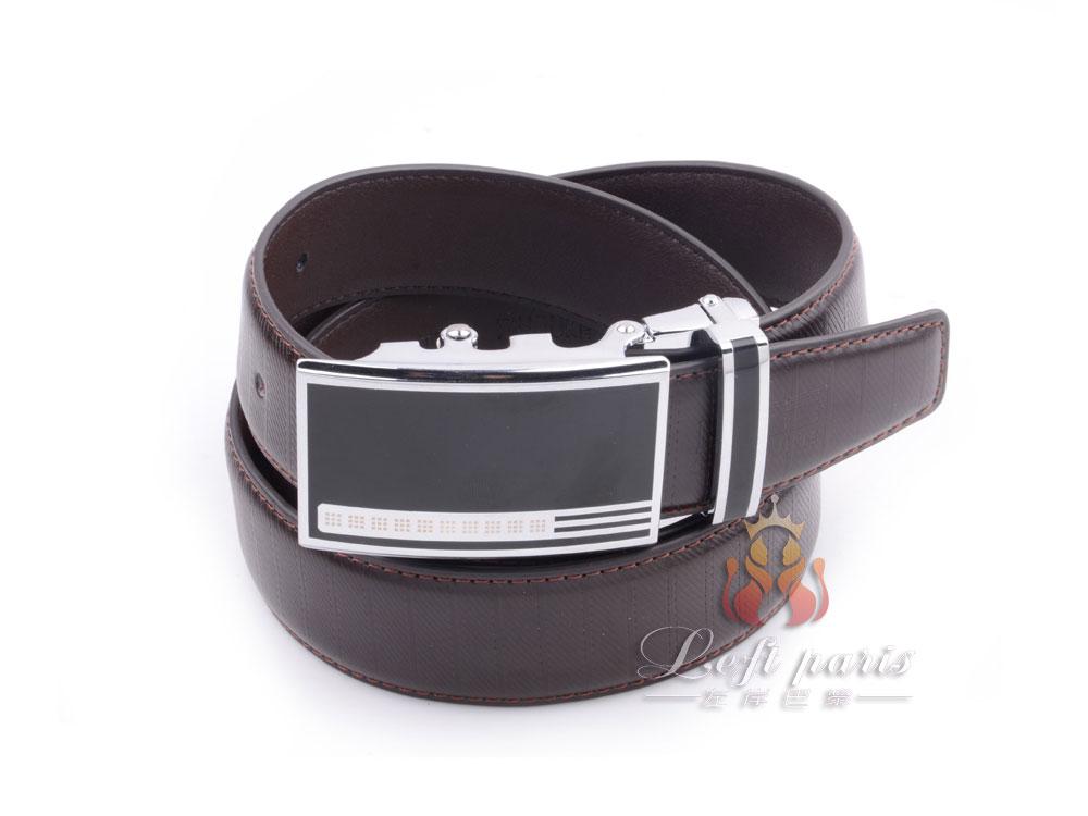 Genuine Leather Automatic Buckle Belt