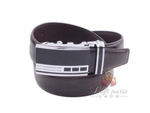 Genuine Leather Automatic Buckle Belt