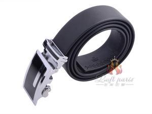 Genuine Leather Automatic Buckle Belt