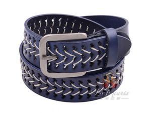 Lady Genuine Leather Pin Buckle