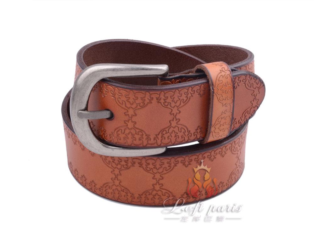 Lady Printing Pin Buckle Belt