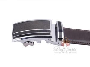 Men genuine leather automatic buckle belt