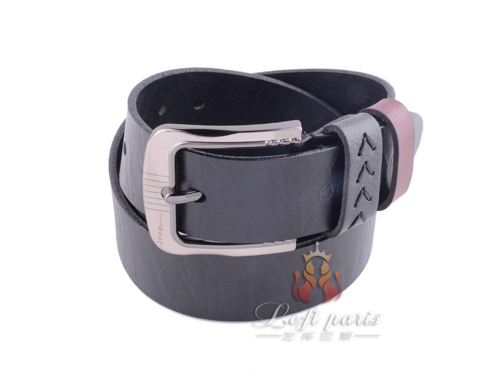 Pin Buckle Leather Belt