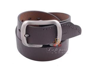 Pin Buckle Leather Belt