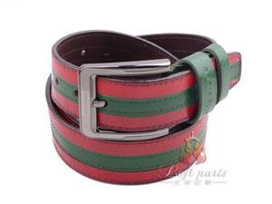 Pin Buckle Leather Belt