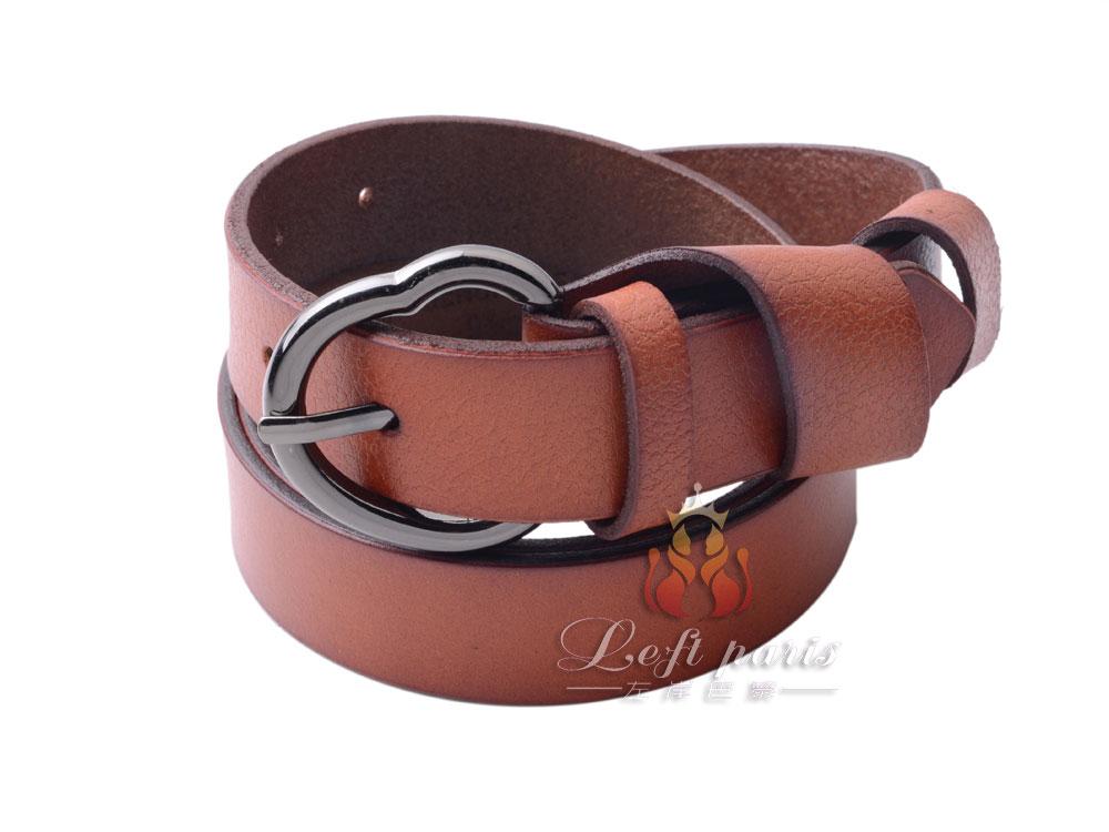 Leather Pin Buckle Belt