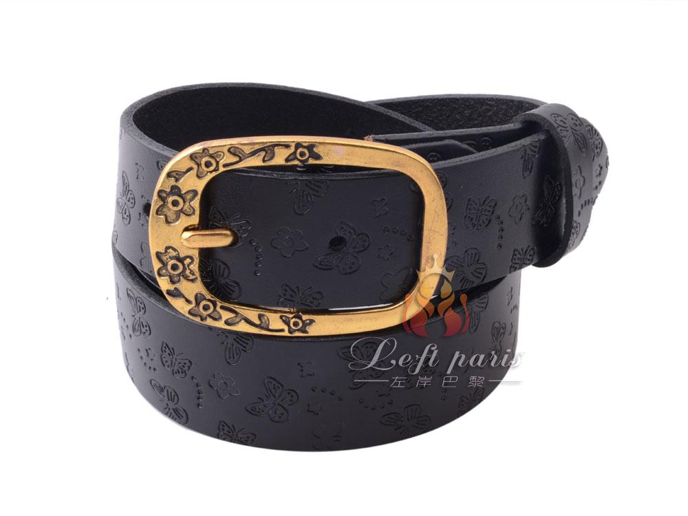 Women leather belt